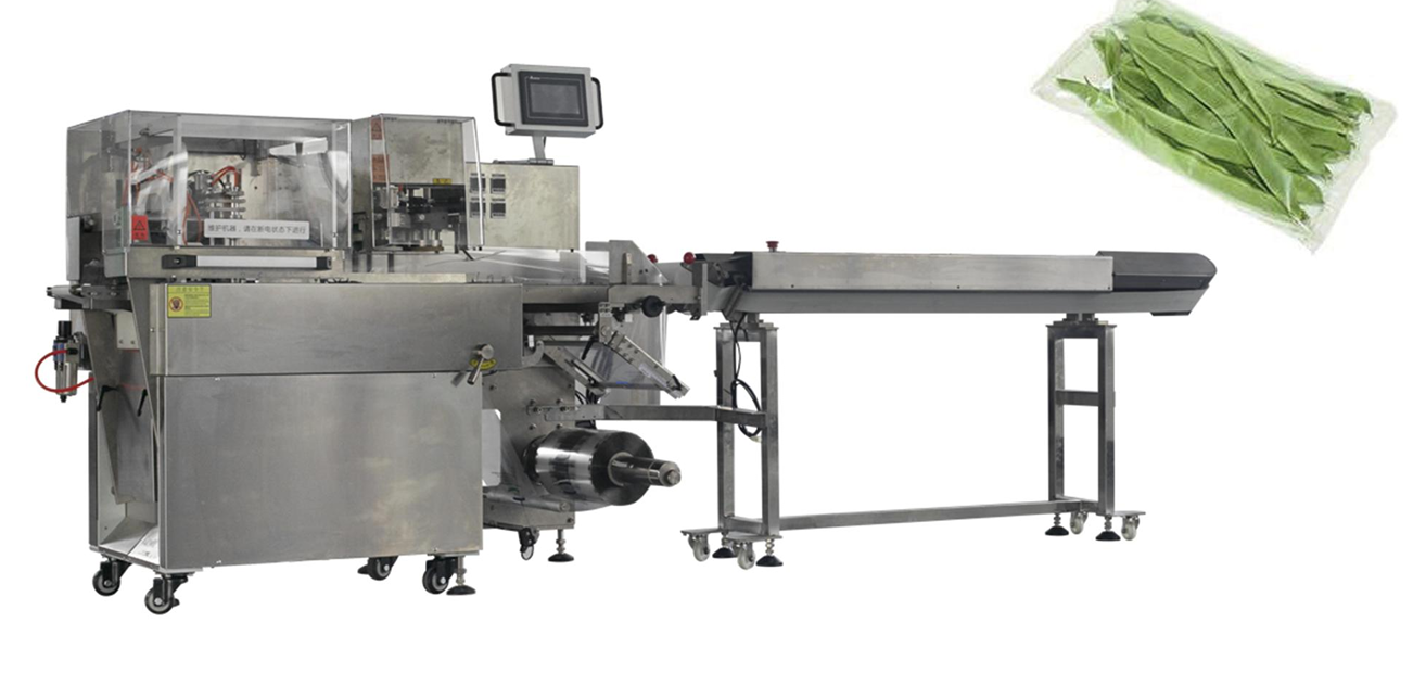 fresh vegetable flow packaging machine